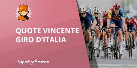 giro d'italia quoten|quote vincitore giro d'italia.